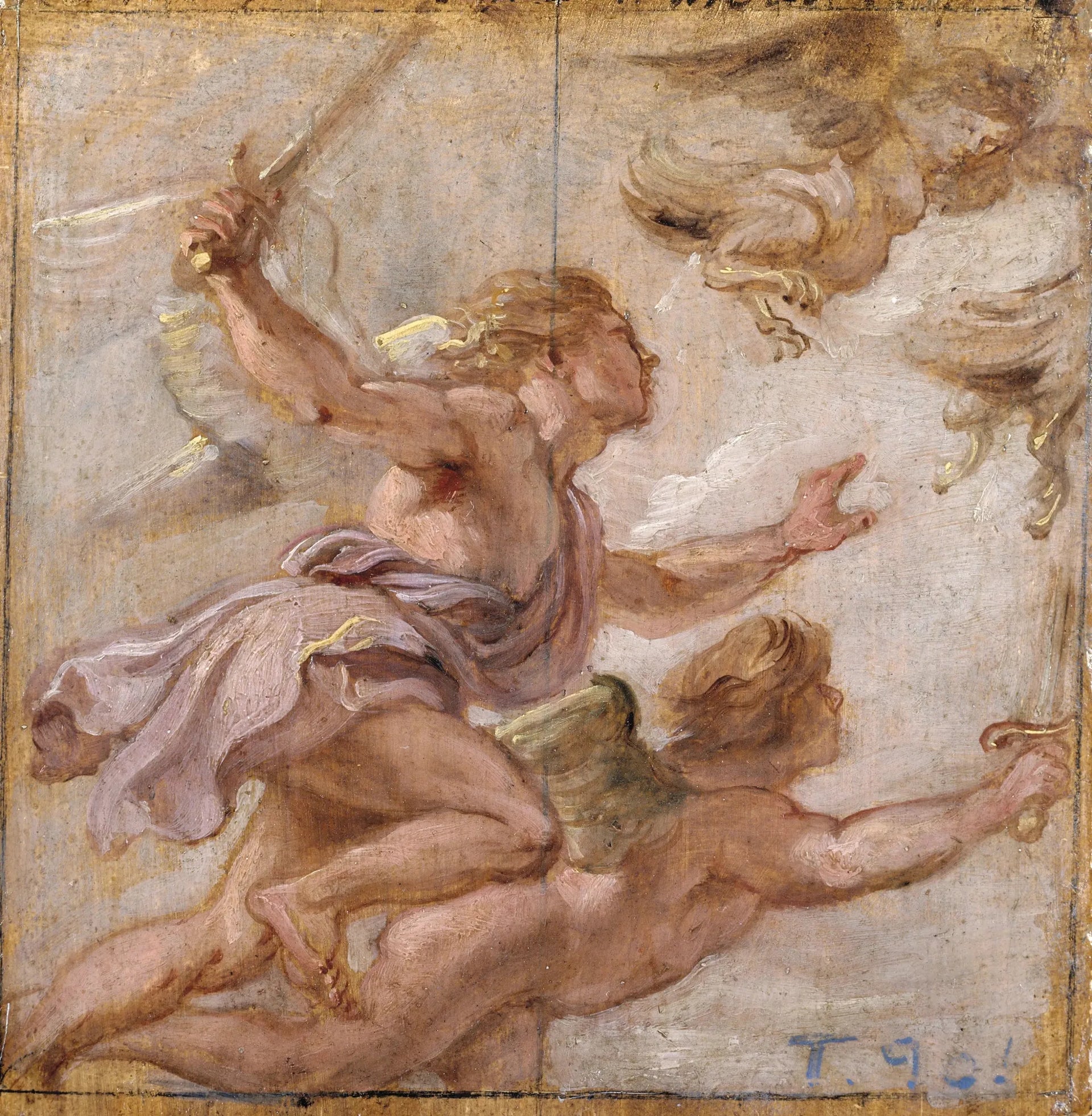 La Persécution des Harpies - Peter Paul Rubens image 1 copie peinte à la main à l’huile