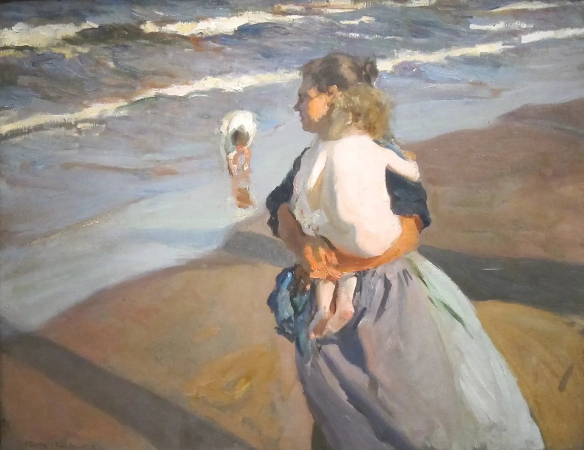 La petite-fille - Joaquín Sorolla image 1 reproduction d’œuvre d’art à l’huile