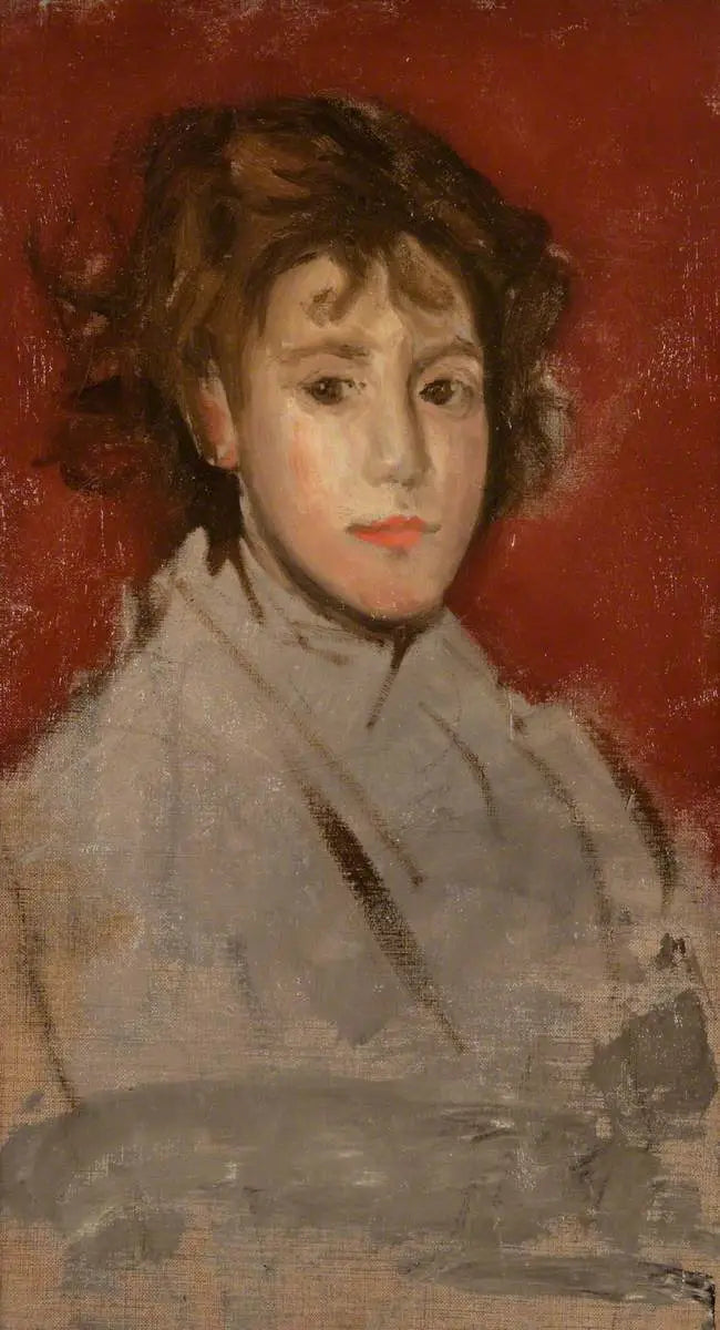 La petite Lizzie Willis - James Abbott McNeill Whistler image 1 copie de tableau peinte à la main