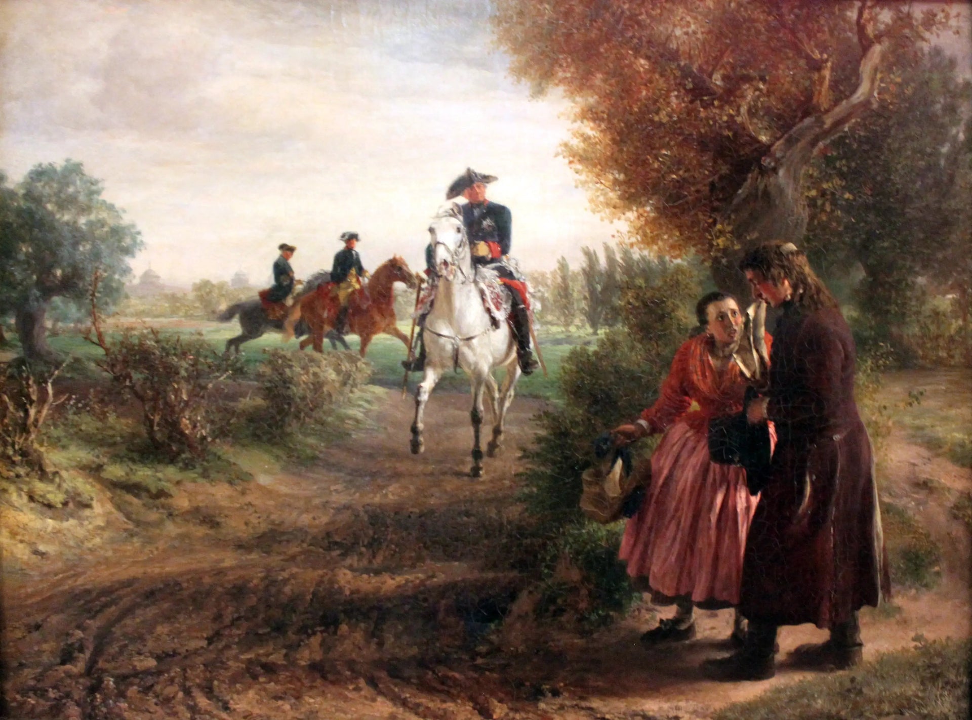 La pétition - Adolph von Menzel image 1 tableau peint à l’huile sur toile