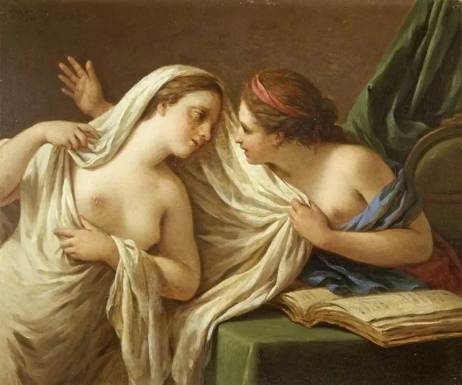 La philosophie dévoilant la Vérité - Louis Jean François Lagrenée