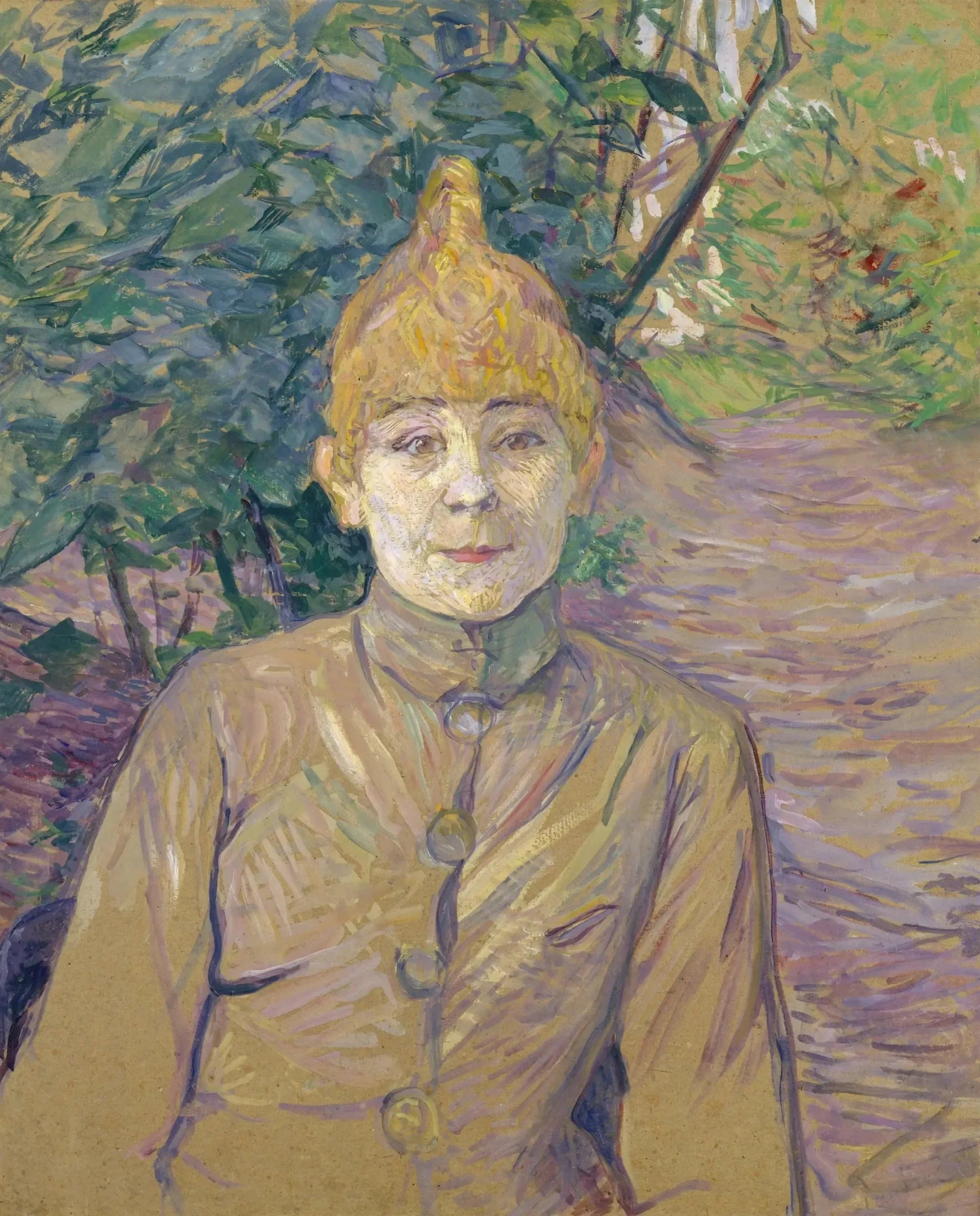 La pierreuse ou Casque d'or - Henri de Toulouse-Lautrec image 1 copie de tableau peinte à la main