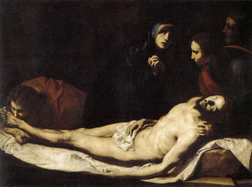 La Pietà - Jusepe de Ribera image 1 reproduction d’œuvre d’art à l’huile