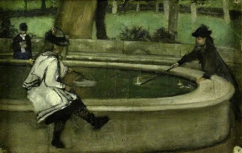 La piscine nautique - Lawrence Alma-Tadema image 1 reproduction de peinture à l’huile