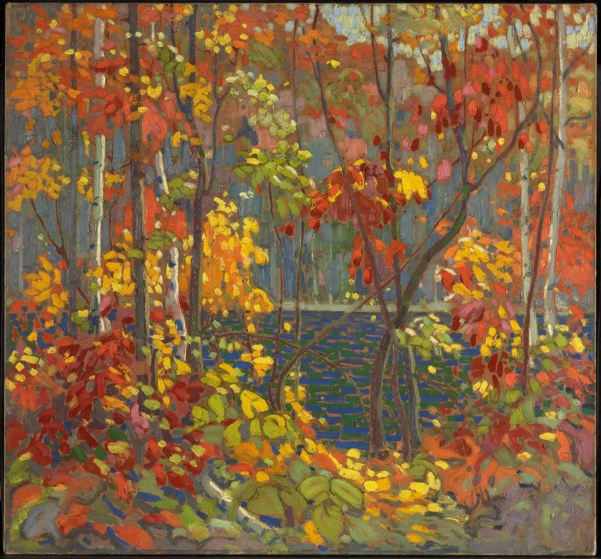 La piscine - Tom Thomson image 1 reproduction réalisée par Alpha Reproduction