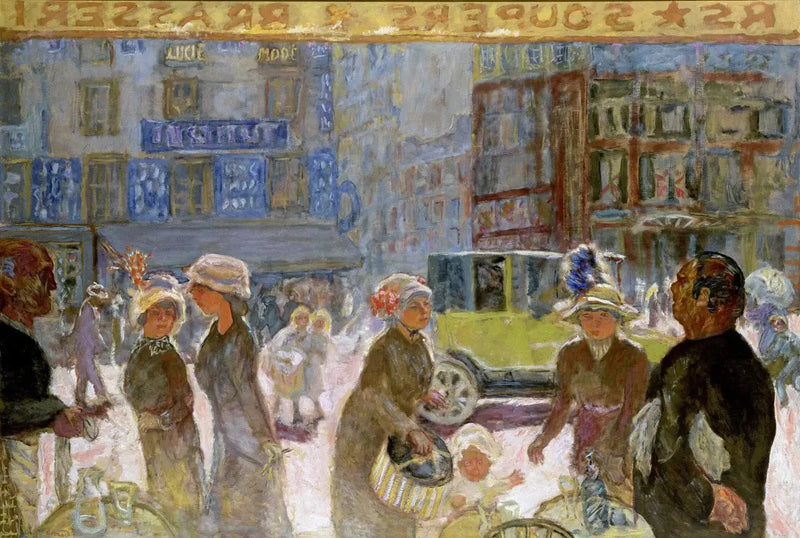 La Place Clichy - Pierre Bonnard
