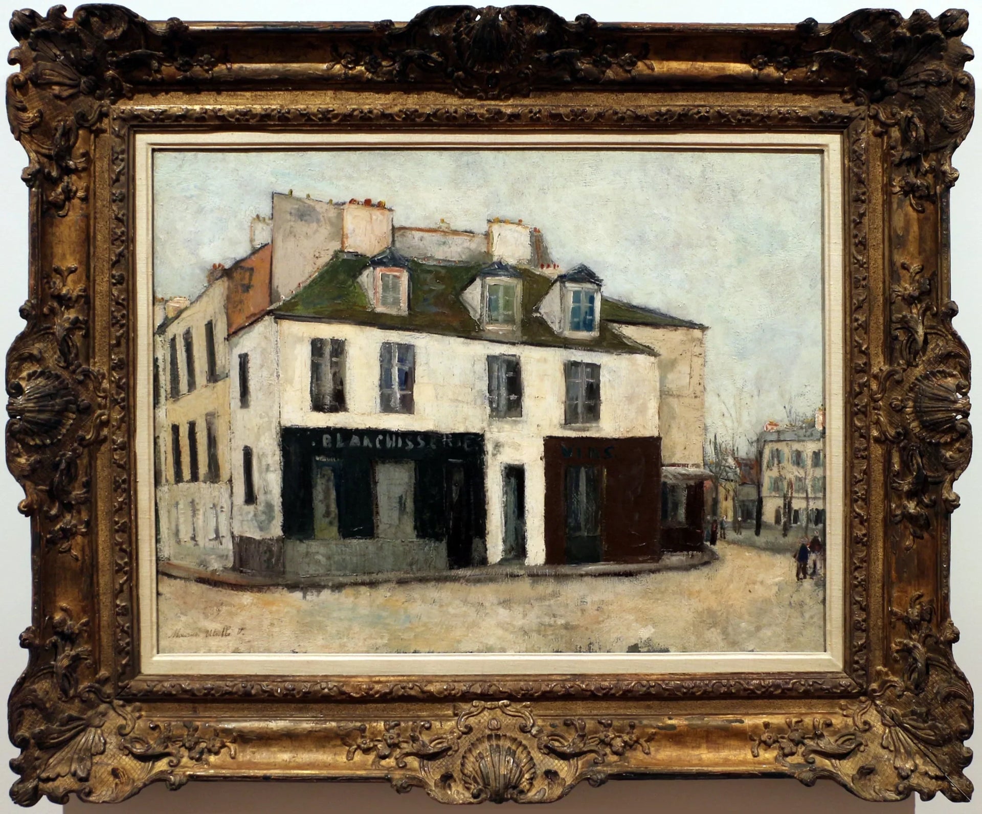 La Place du Tertre - Maurice Utrillo image 1 copie de tableau peinte à la main