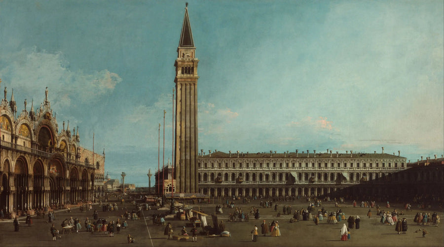 La Place Saint-Marc, Venise - Canaletto