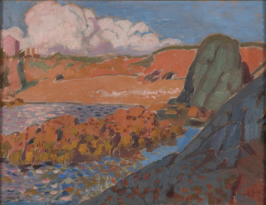 La Plage rouge - Maurice Denis