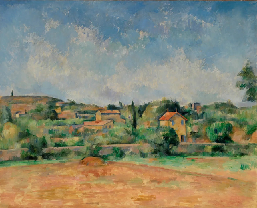 La Plaine de Bellevue, dit aussi Les Terres Rouges - Paul Cézanne