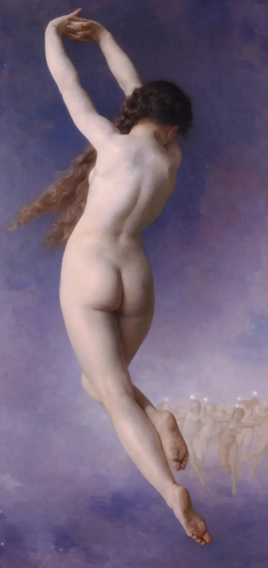 La Pléïade perdue - Bouguereau image 1 copie de tableau peinte à la main