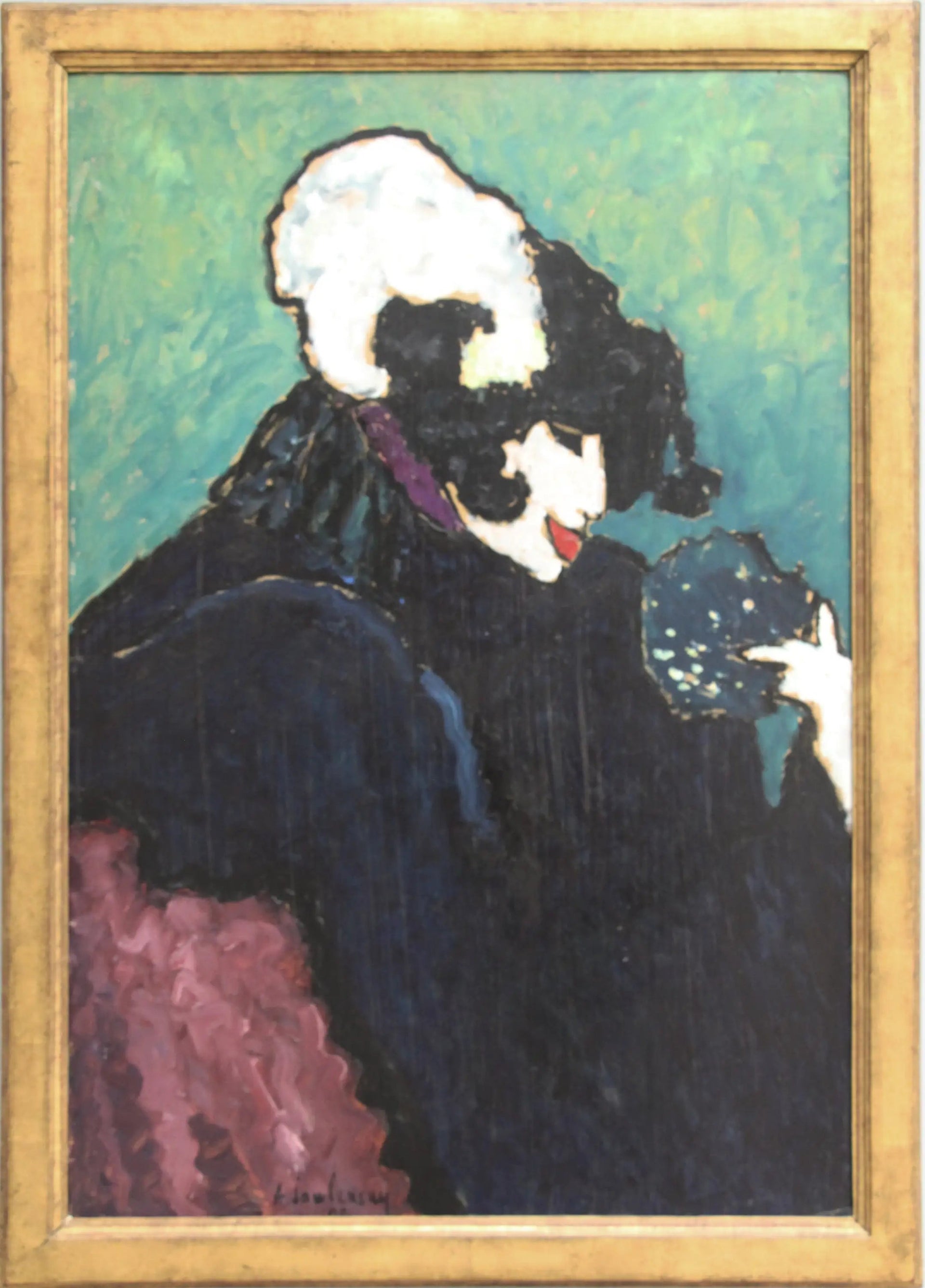 La Plume Blanche - Alexej von Jawlensky image 1 tableau peint à l’huile sur toile
