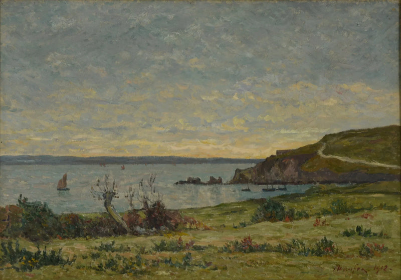 La pointe de Cador (à Morgat) - Maxime Maufra
