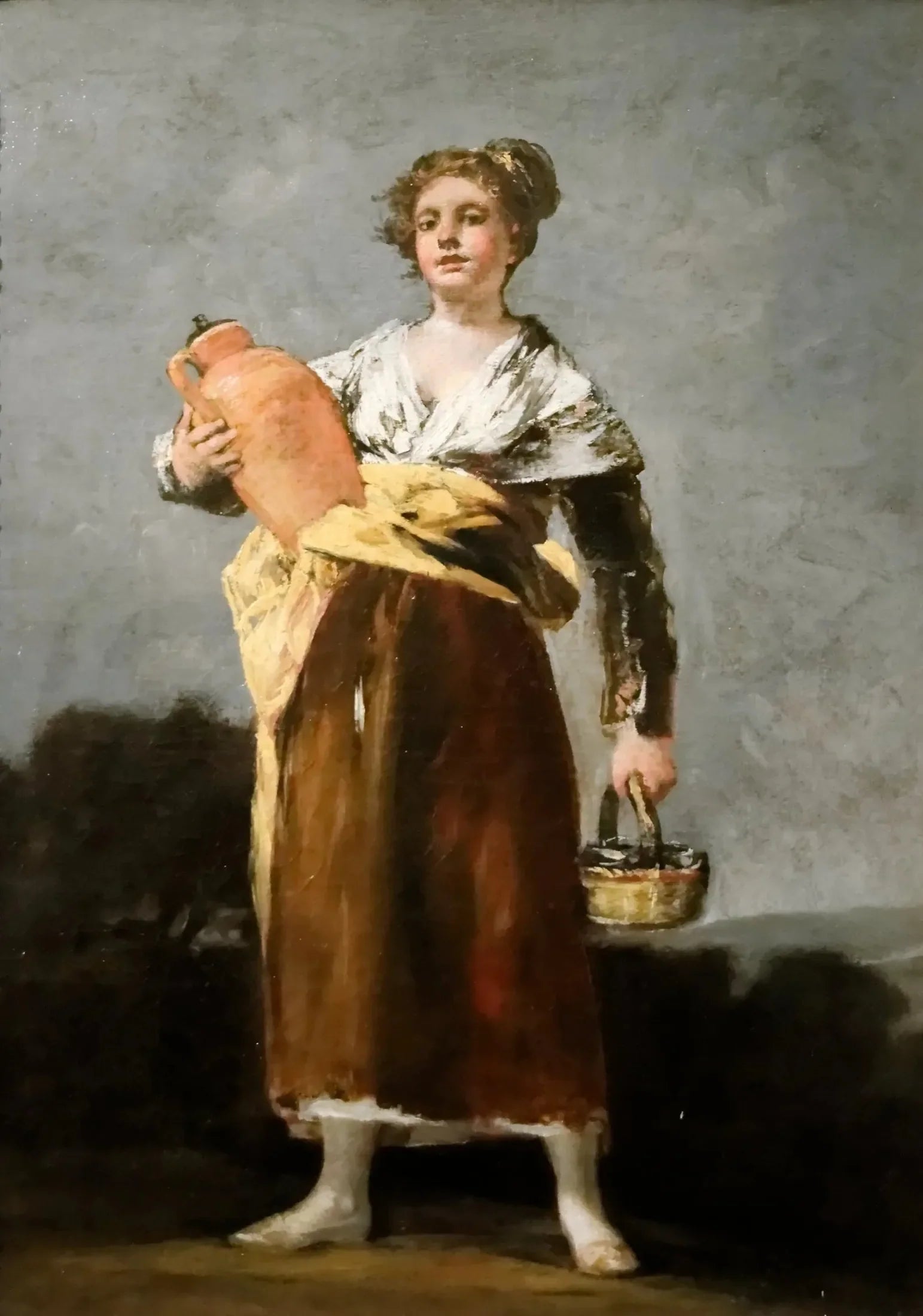 La Porteuse d'eau - Francisco de Goya image 1 copie de tableau peinte à la main