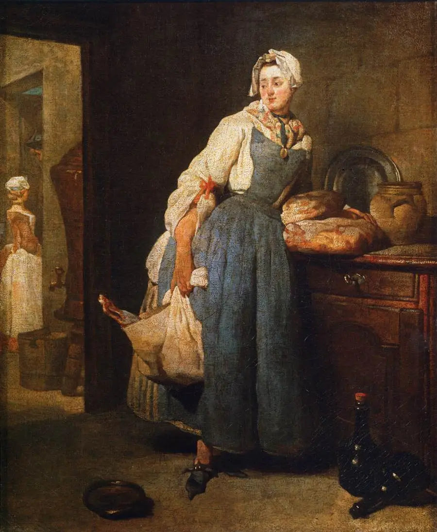 La Pourvoyeuse - Jean Siméon Chardin image 1 reproduction réalisée par Alpha Reproduction