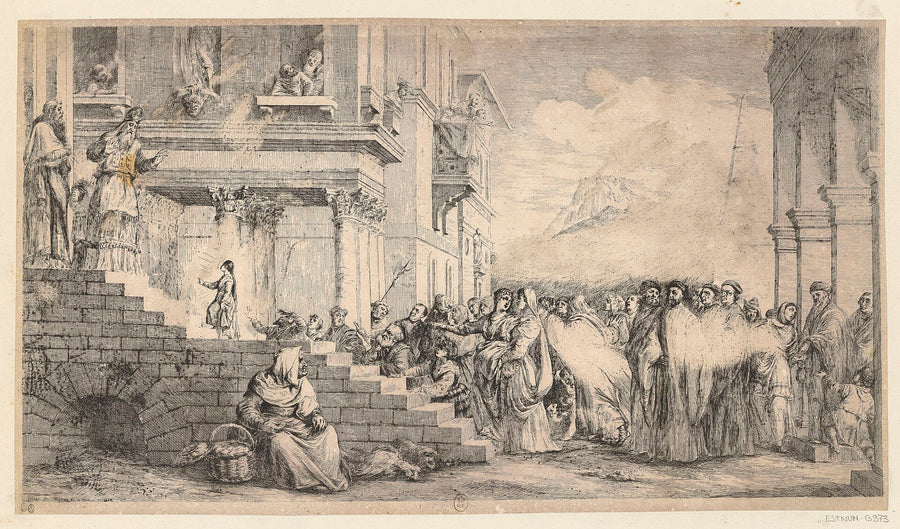 La Présentation de la Vierge au Temple - Titien