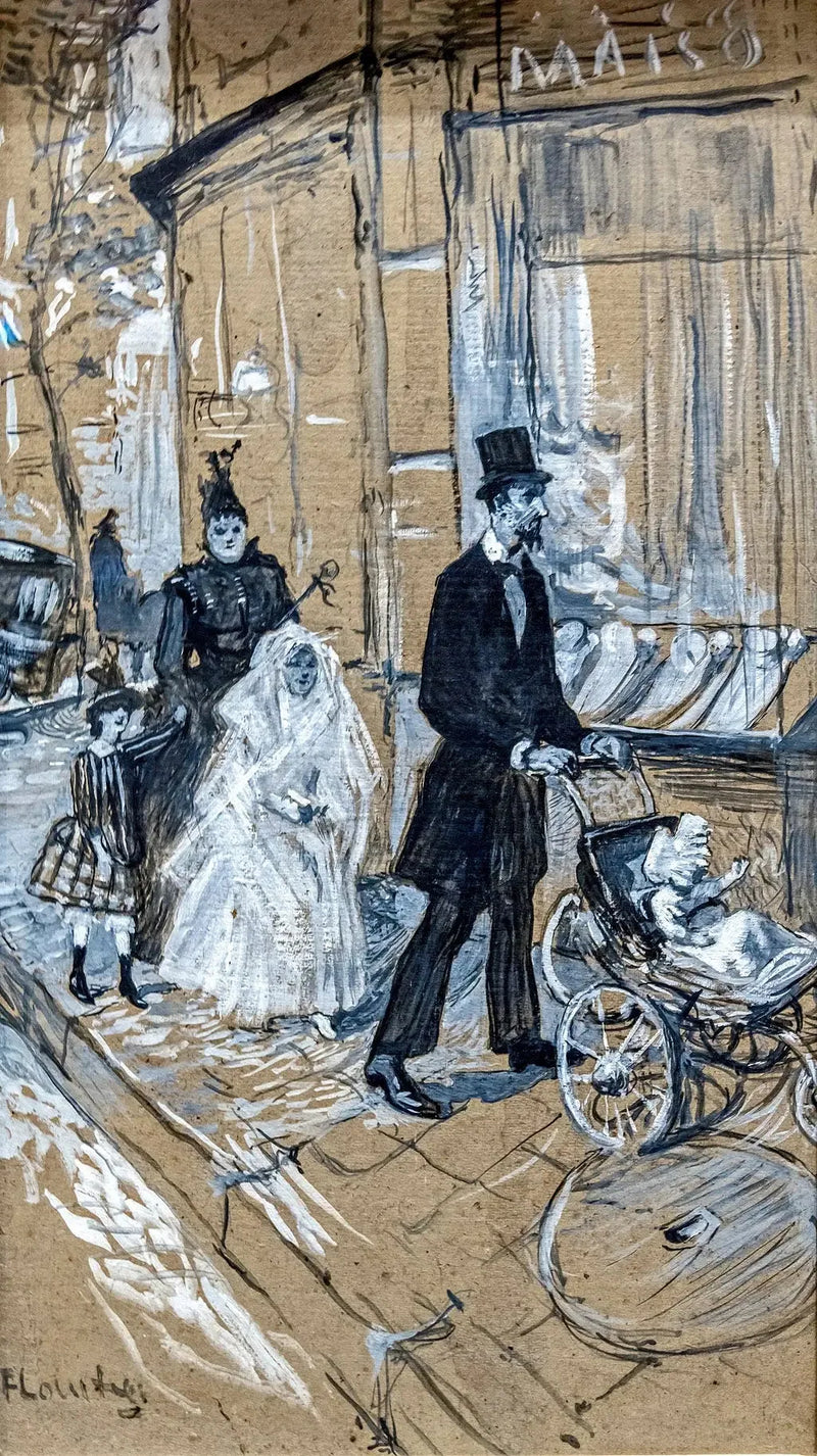 La Première communion - Henri de Toulouse-Lautrec