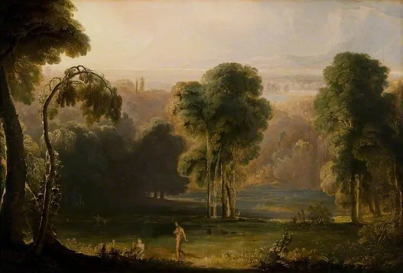 La première vision d'Ève par Adam - John Martin image 1 reproduction réalisée par Alpha Reproduction