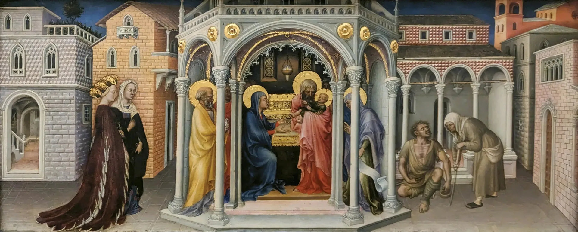 La Présentation au Temple - Gentile da Fabriano image 1 copie de tableau peinte à la main