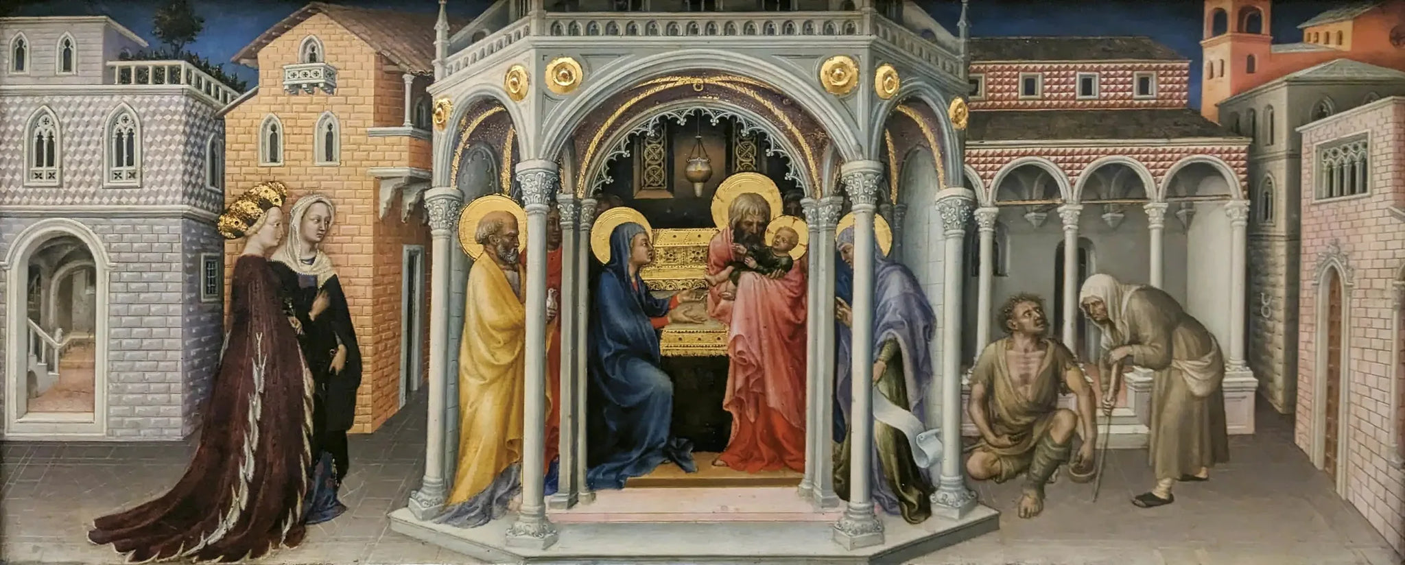 La Présentation au Temple - Gentile da Fabriano image 1 copie de tableau peinte à la main