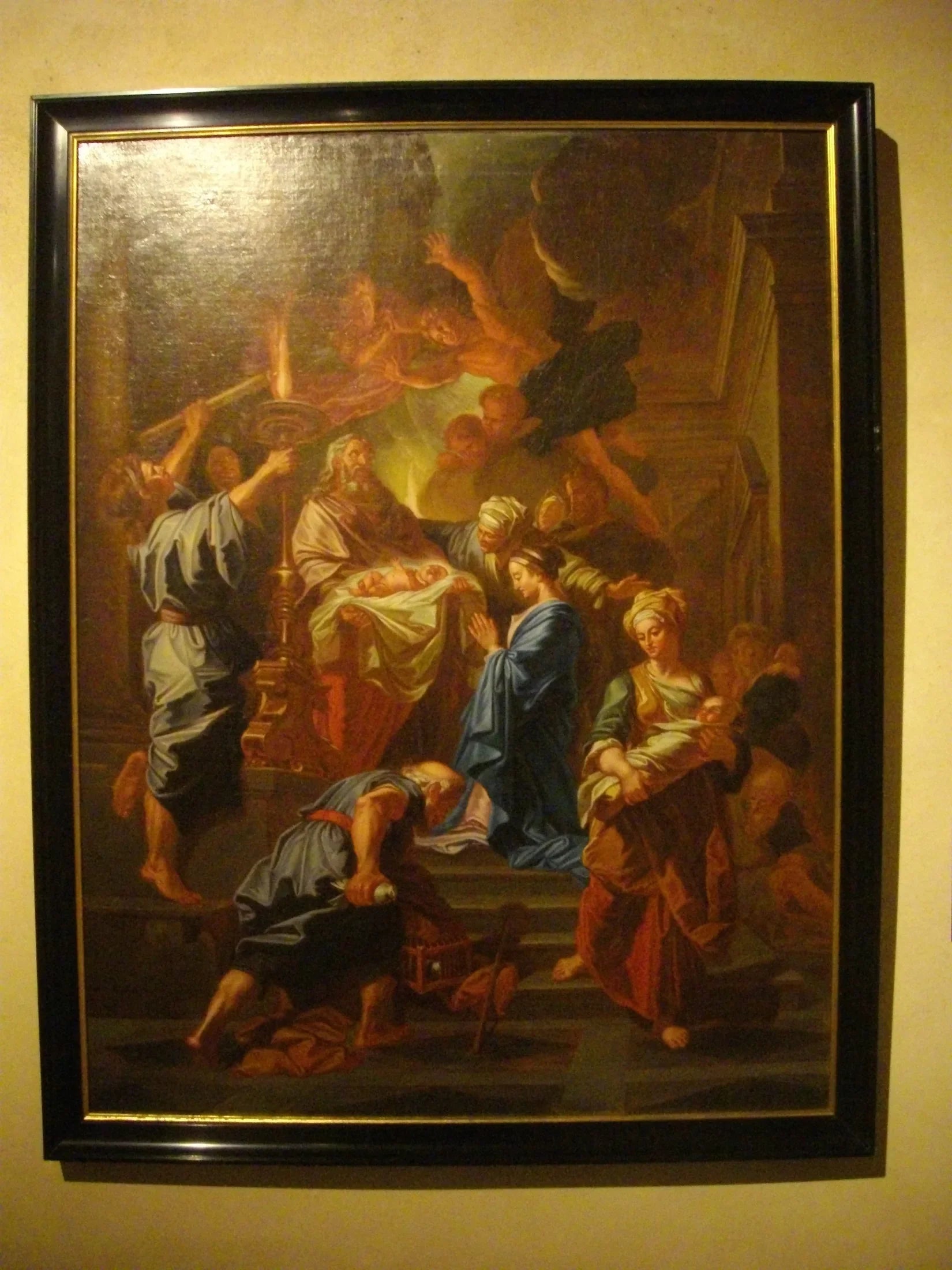 La Présentation au Temple - Jean-Baptiste Jouvenet image 1 copie de tableau peinte à la main