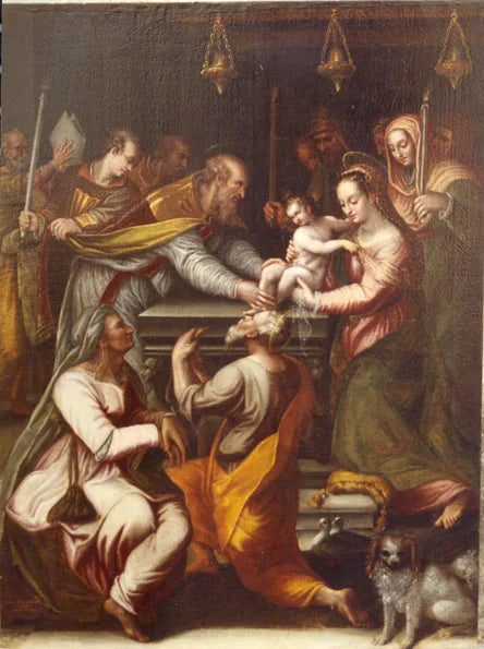 La Présentation au Temple - Lavinia Fontana image 1 reproduction réalisée par Alpha Reproduction