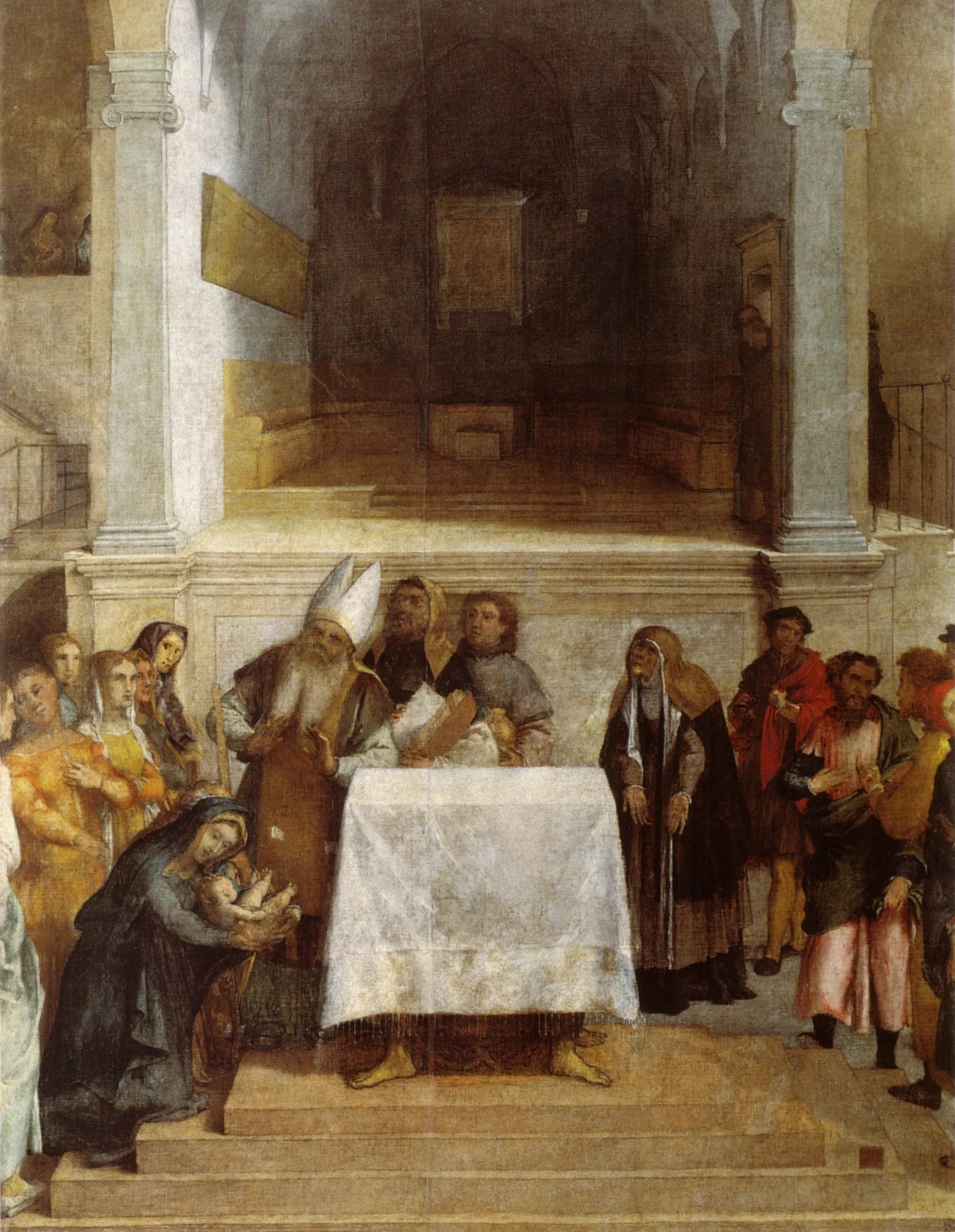 La Présentation au Temple - Lorenzo Lotto image 1 reproduction réalisée par Alpha Reproduction