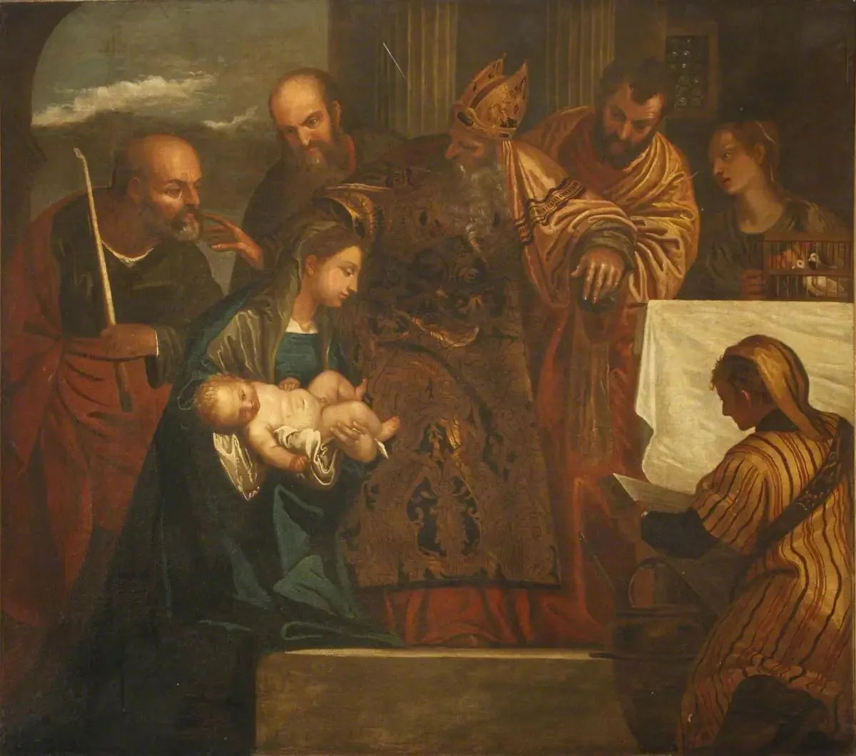 La Présentation au Temple - Paul Véronèse image 1 reproduction de peinture à l’huile
