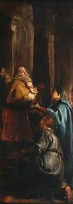La Présentation au Temple - Peter Paul Rubens image 1 reproduction artisanale de tableau