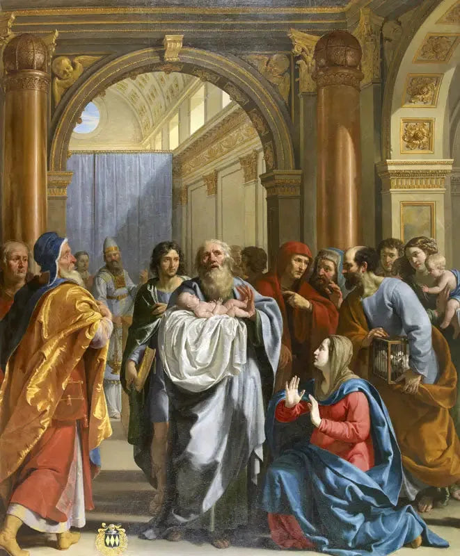 La Présentation au Temple - Philippe de Champaigne image 1 reproduction artisanale de tableau