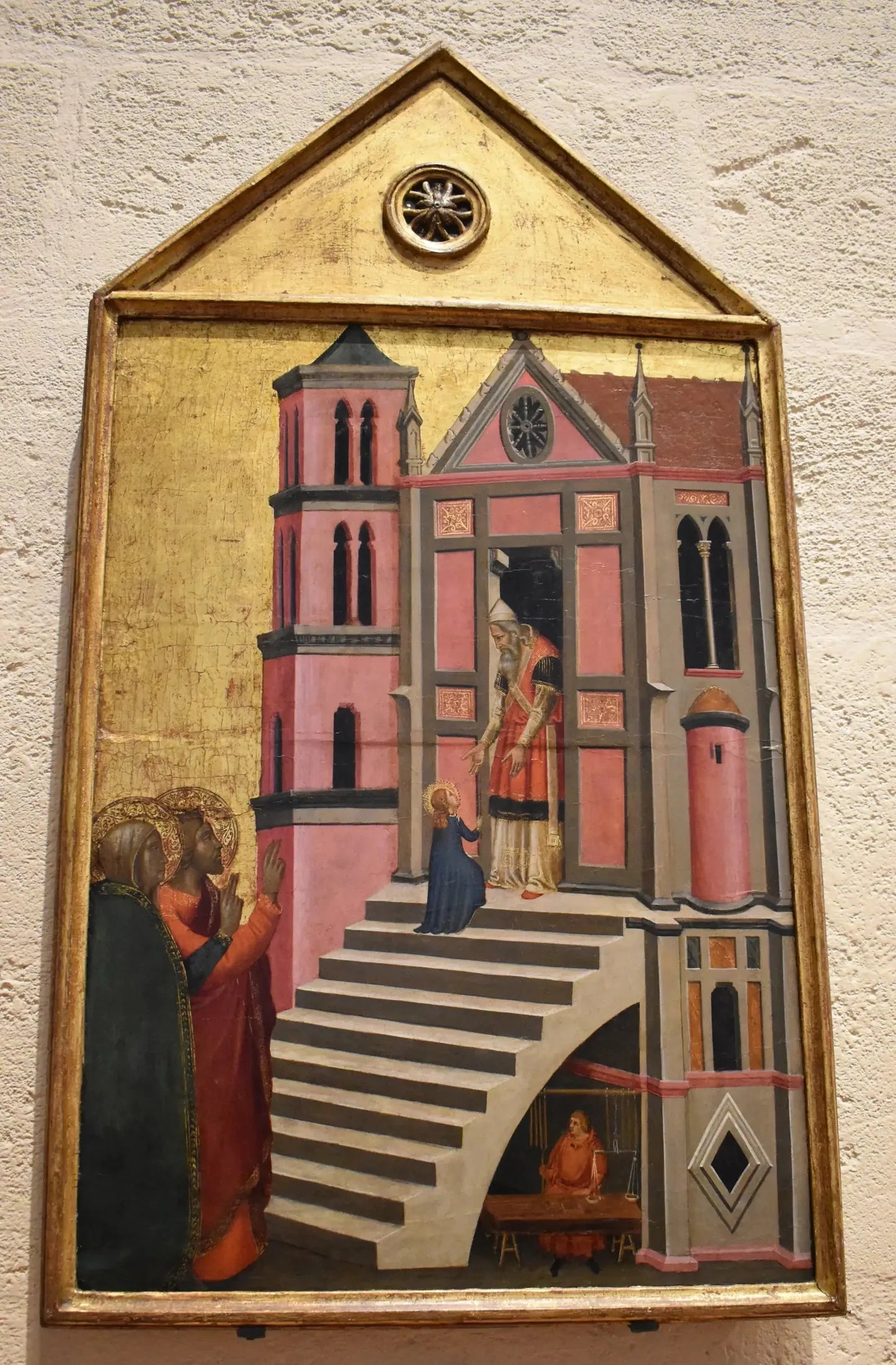 la Présentation de Vierge au temple - Giotto image 1 copie de tableau peinte à la main
