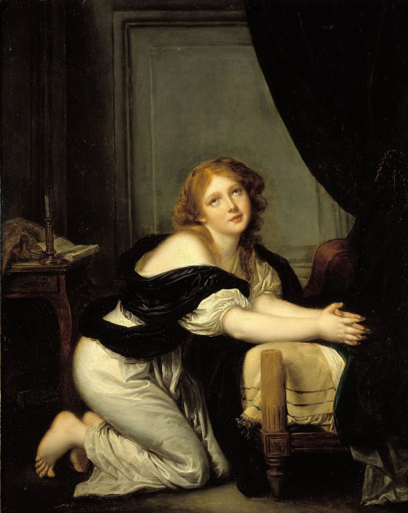 La Prière du matin - Jean-Baptiste Greuze