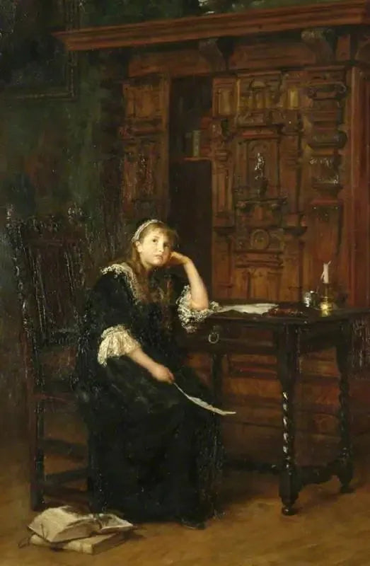La princesse Elizabeth en prison à St James's - John Everett Millais image 1 reproduction réalisée par Alpha Reproduction