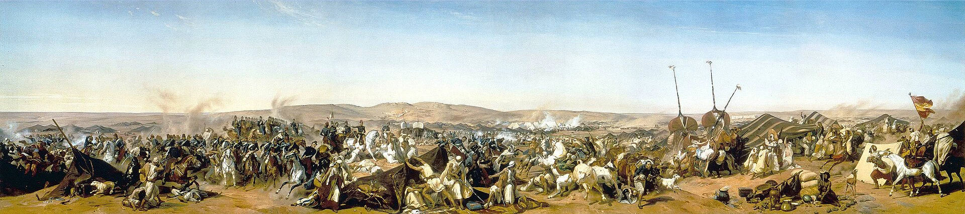 La Prise de la smalah d'Abd el-Kader, Horace Vernet