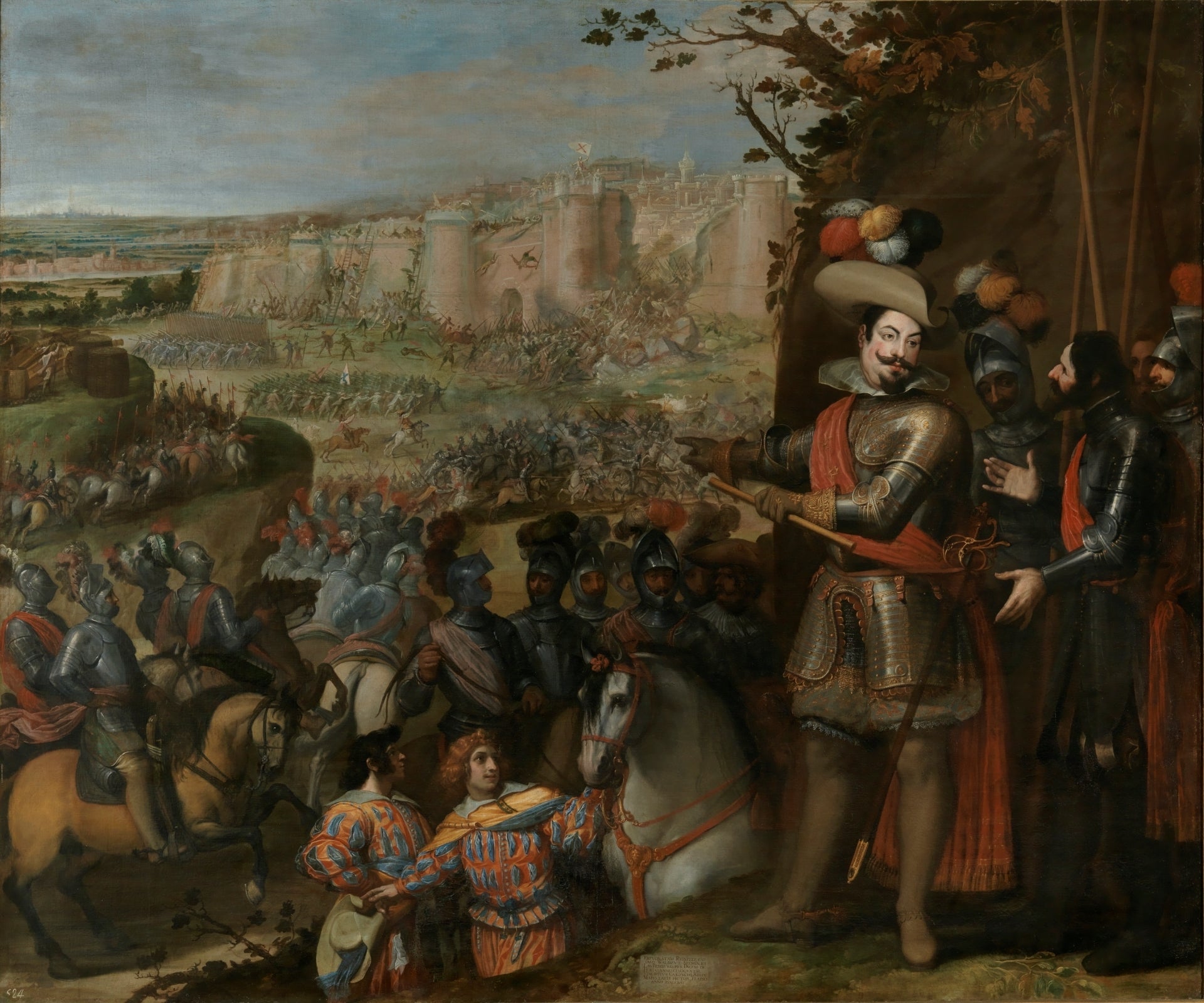 La prise de Rheinfelden - Vincenzo Carducci image 1 reproduction de peinture à l’huile