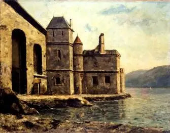 La prison près du lac - Gustave Courbet
