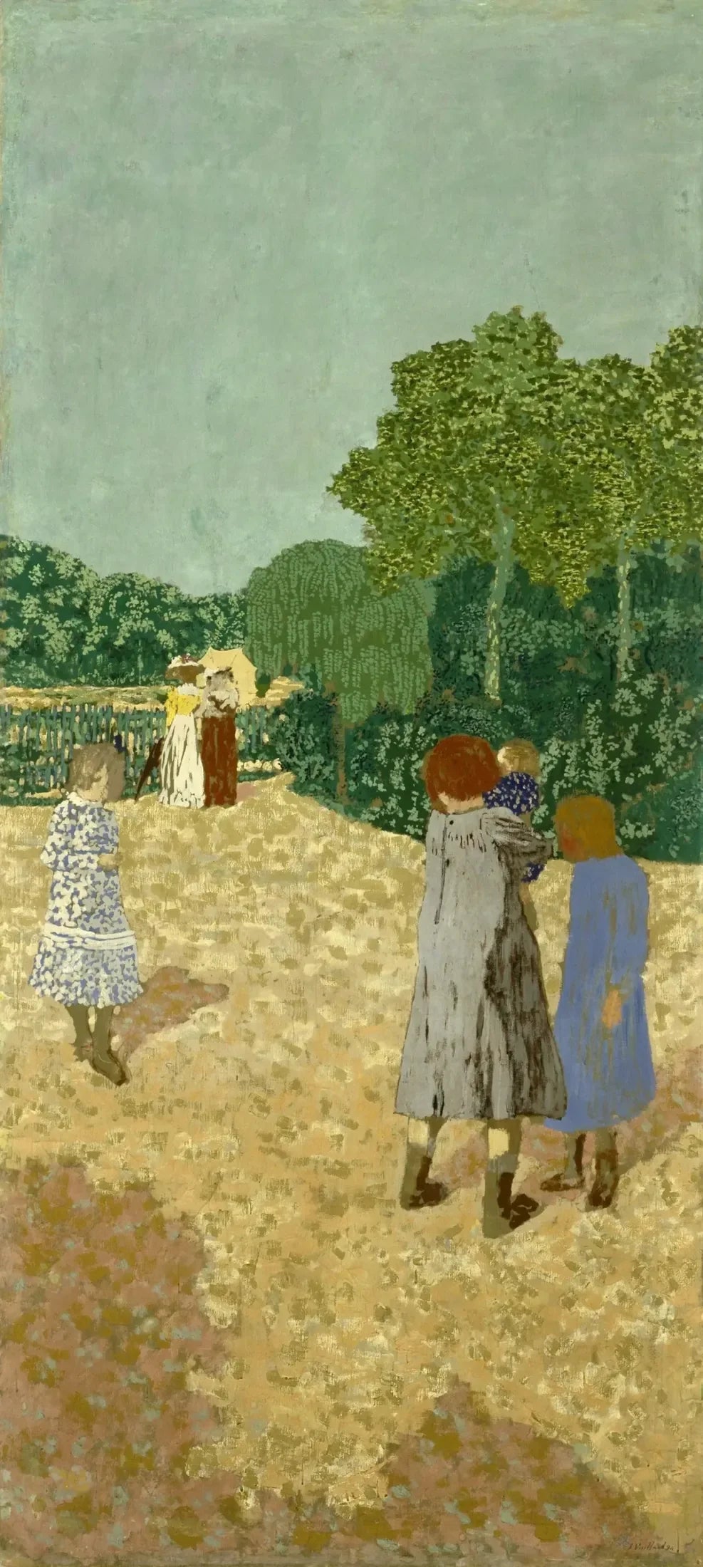 La Promenade - Édouard Vuillard image 1 reproduction réalisée par Alpha Reproduction