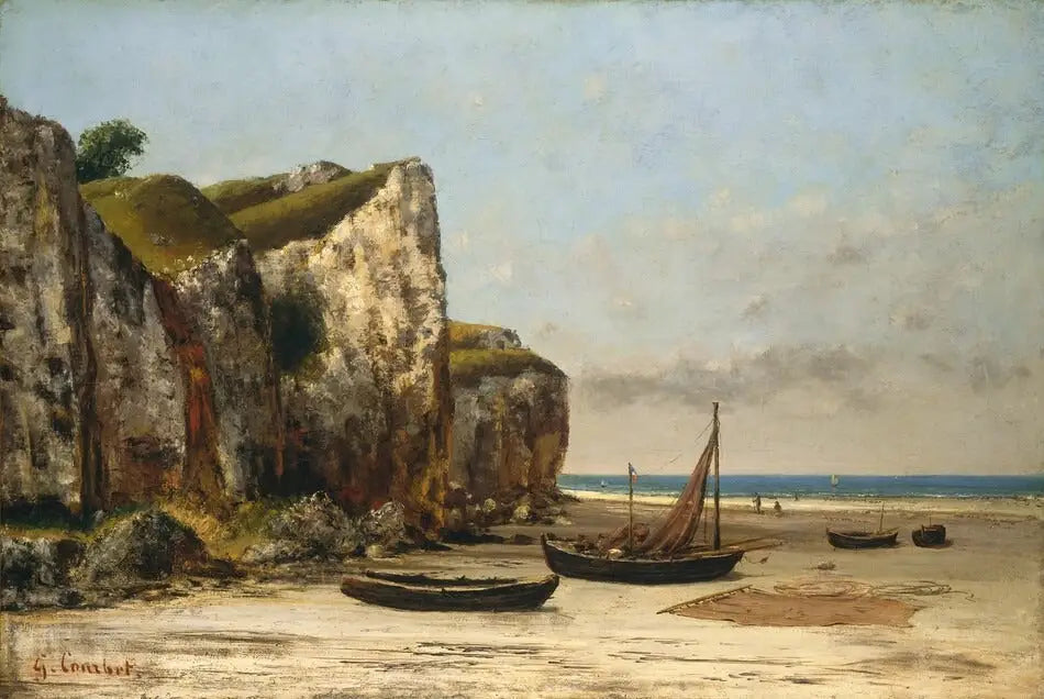 La Promenade - Gustave Courbet image 1 tableau peint à l’huile sur toile