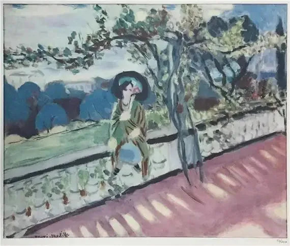 La promenade - Henri Matisse image 1 copie de tableau peinte à la main