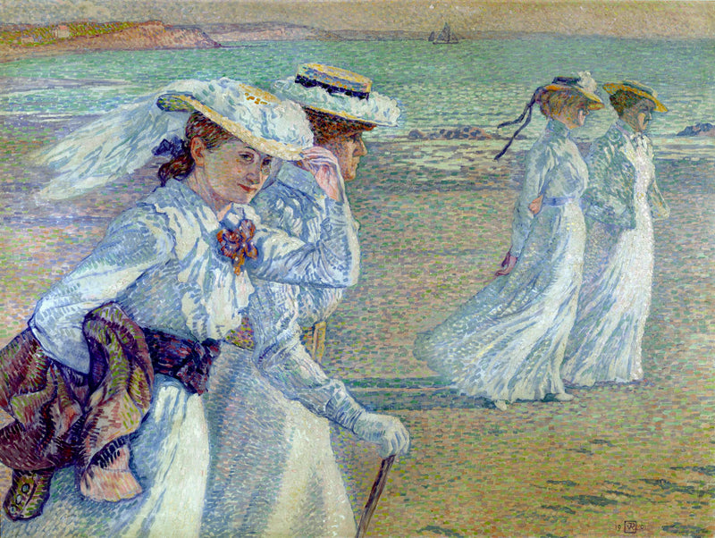 La promenade - Théo van Rysselberghe