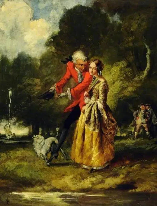 La proposition - John Everett Millais image 1 reproduction artisanale de tableau