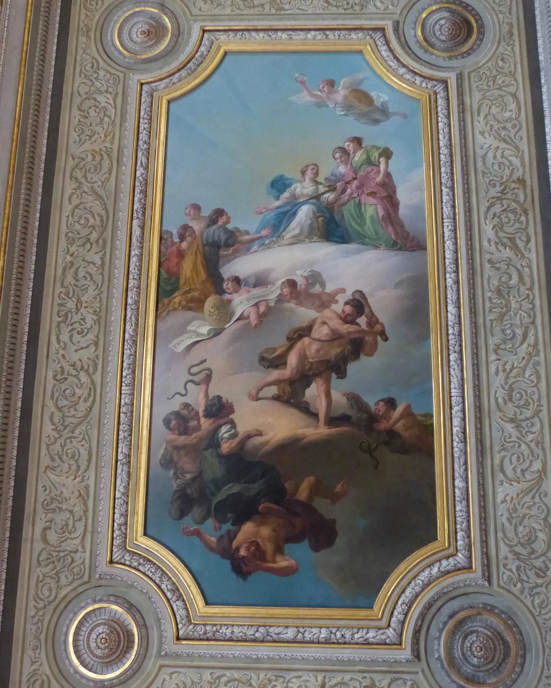 La Province du Languedoc se met sous la protection de la Justice - Joseph-Marie Vien image 1 copie de tableau peinte à la main