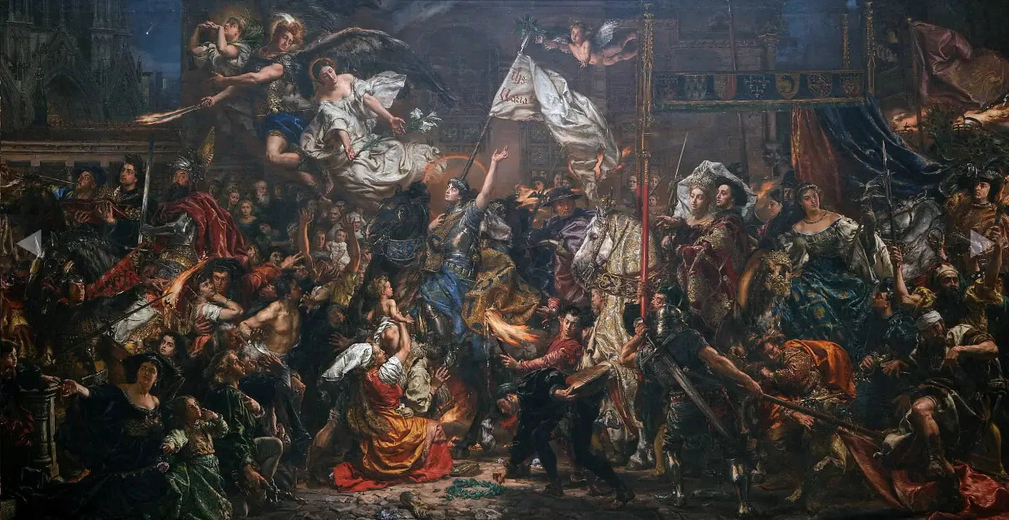 La Pucelle d'Orléans - Jan Matejko image 1 tableau peint à l’huile sur toile
