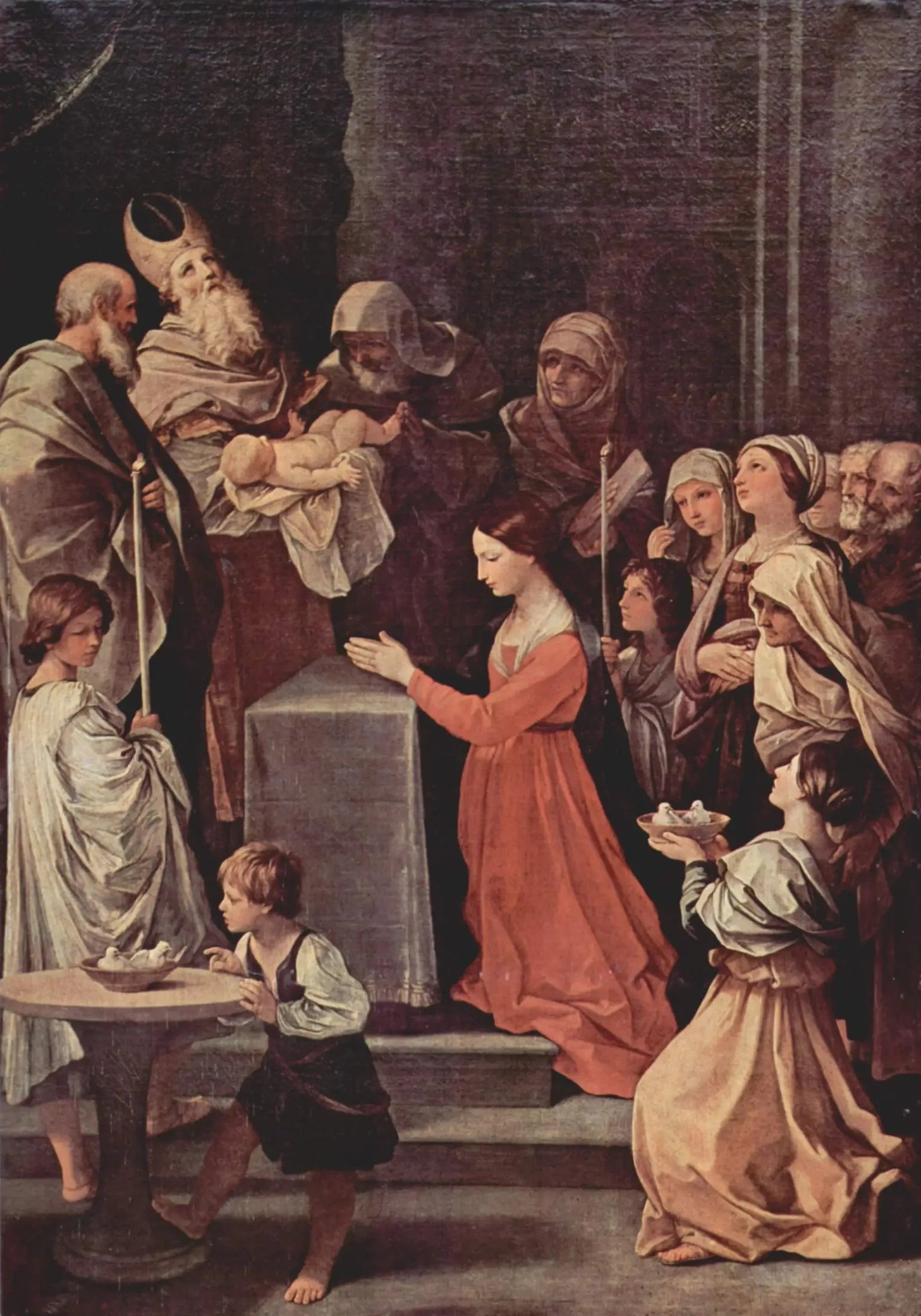 La Purification de la Vierge - Guido Reni image 1 reproduction de peinture à l’huile