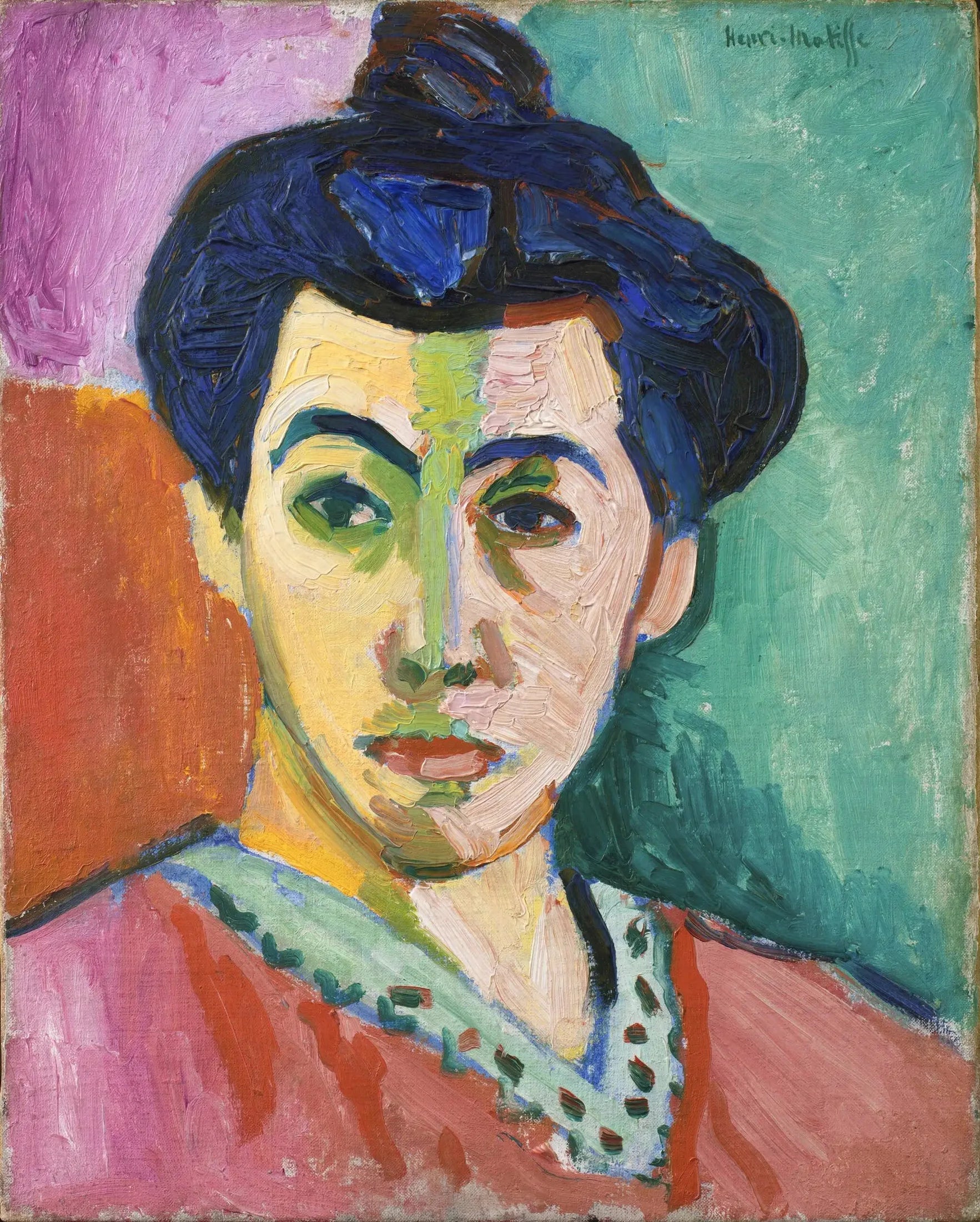 La Raie verte - Henri Matisse image 1 reproduction artisanale de tableau
