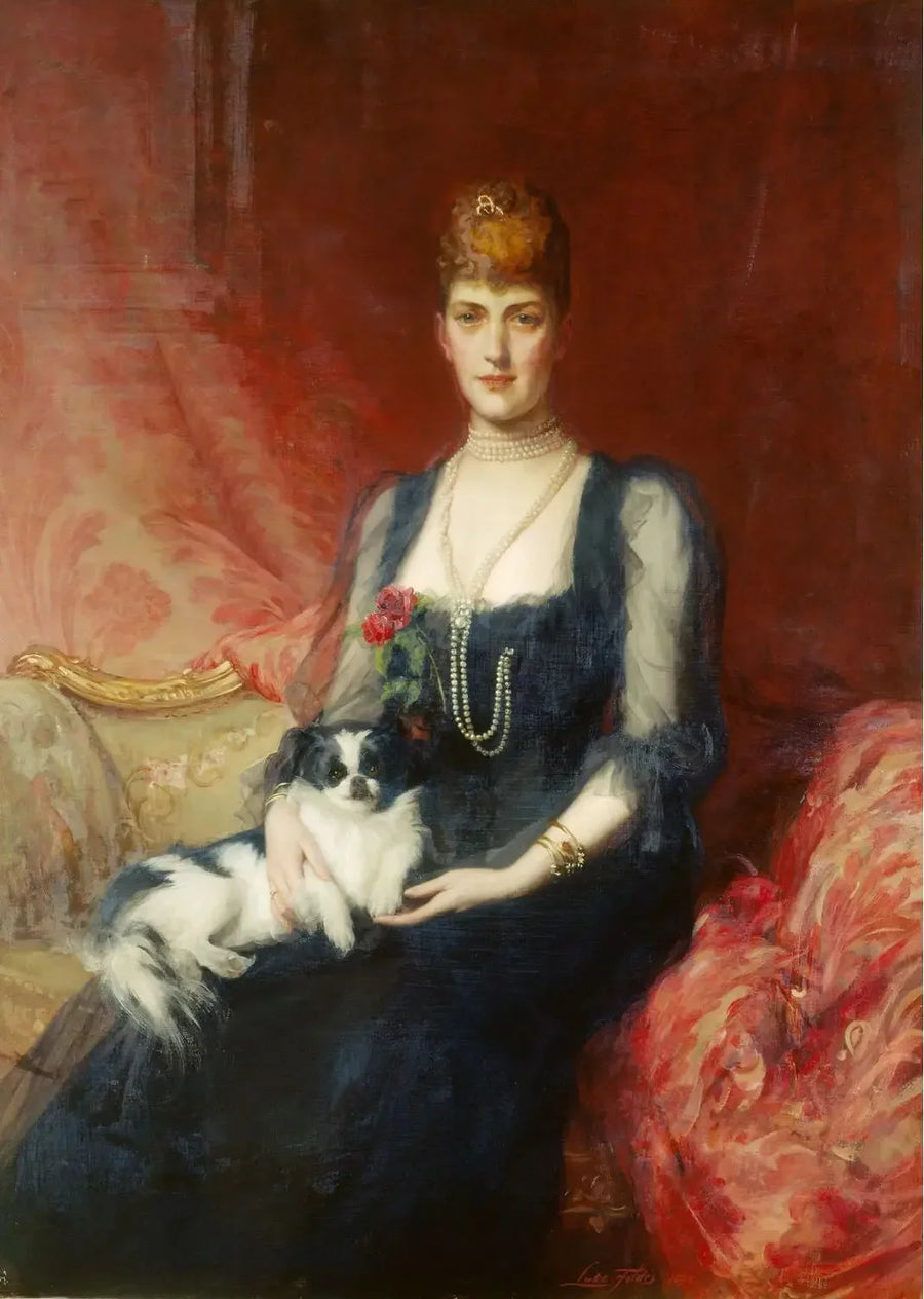 La reine Alexandra, alors princesse de Galles - Luke Fildes