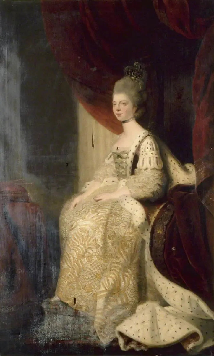 La reine Charlotte (1744–1818) - Joshua Reynolds image 1 reproduction d’œuvre d’art à l’huile