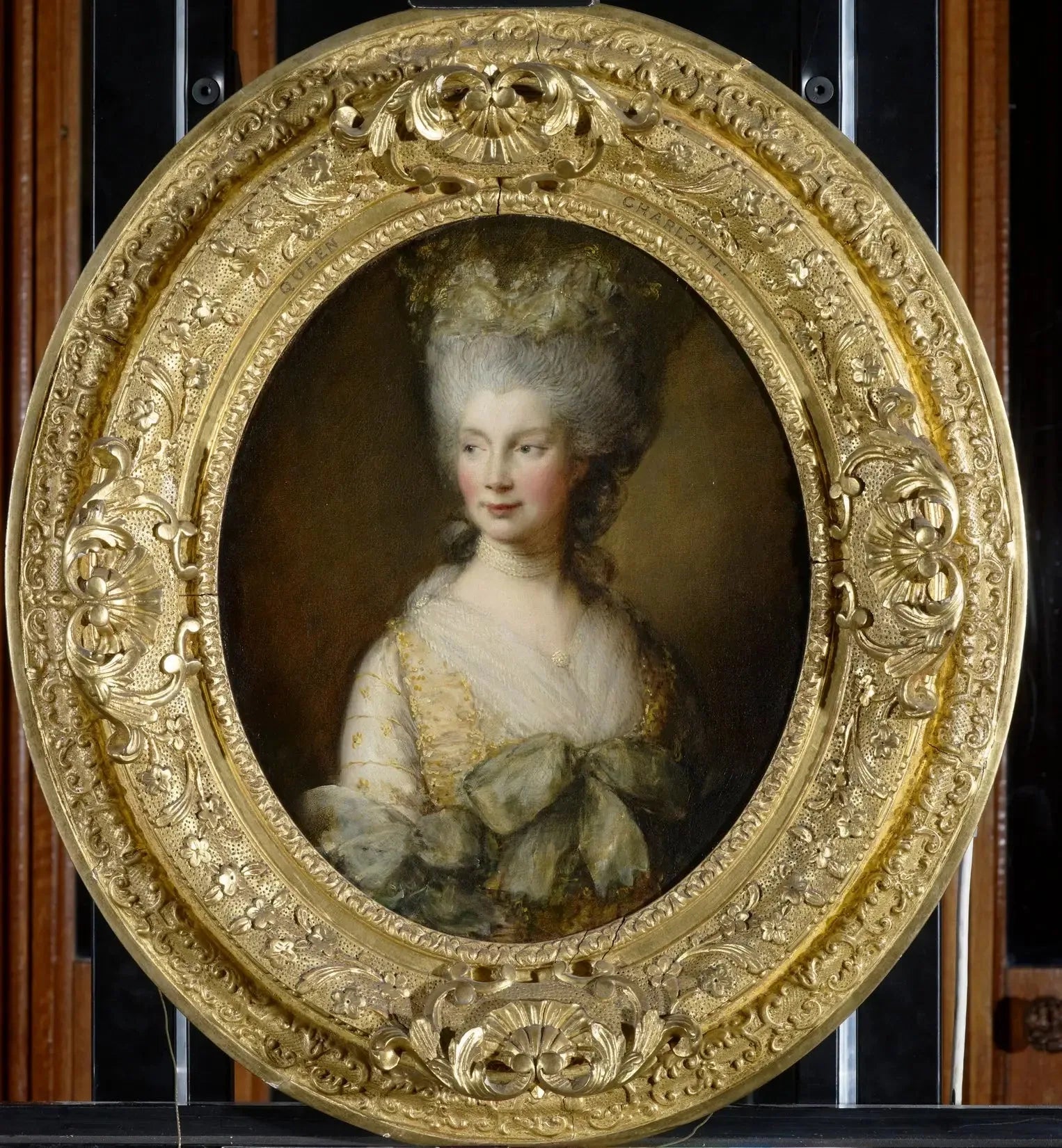 La reine Charlotte (1744-1818) - Thomas Gainsborough image 1 reproduction d’œuvre d’art à l’huile