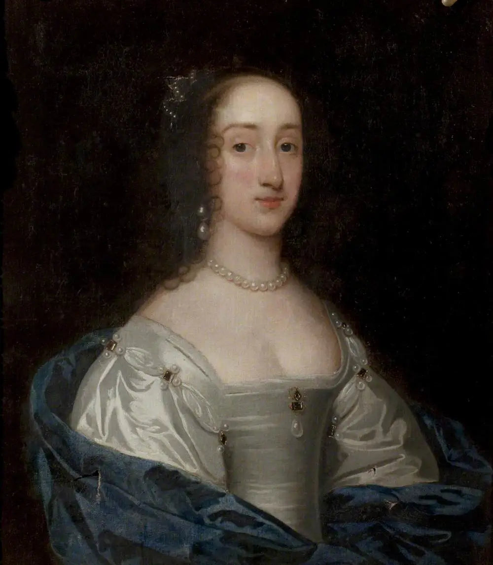 La reine Henriette Marie (1609–1669) - Antoine van Dyck image 1 copie de tableau peinte à la main