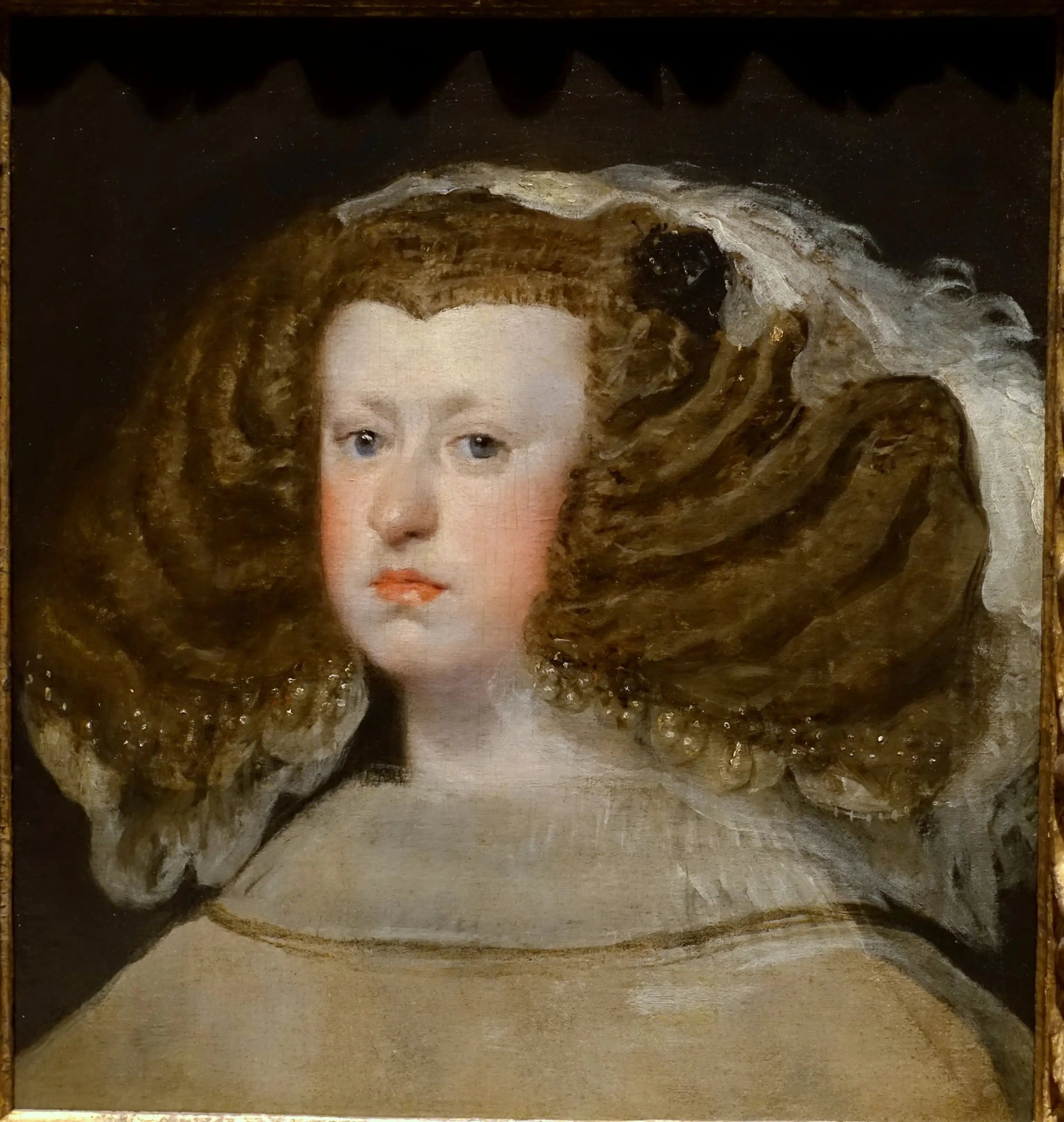 La reine Marianne d'Autriche - Diego Velázquez image 1 reproduction de peinture à l’huile